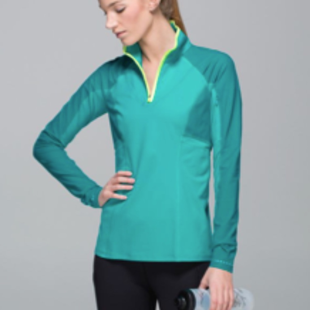 Vintage Lululemon Trail Bound Quarter Zip Running Top